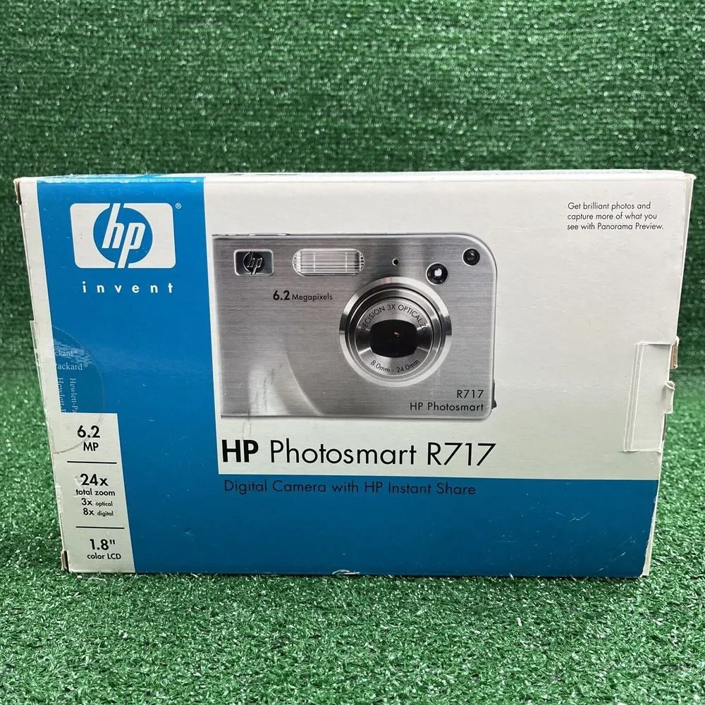 HP PhotoSmart R707 5.1MP Digital‎ Camera With HP Instant Share For Parts